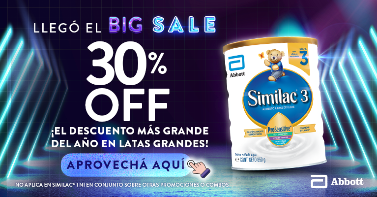 banner similac big sale nov